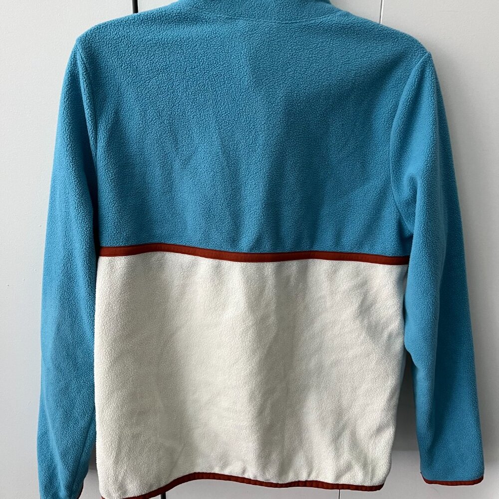 cotopaxi Blue and White Quarter-Zip Fleece Pullover - Picture 7 of 7